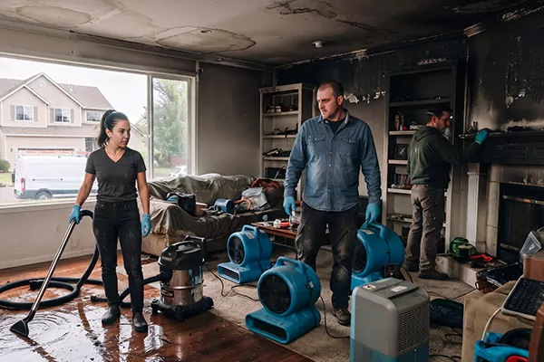 Smoke and Water Damage Restoration Indio