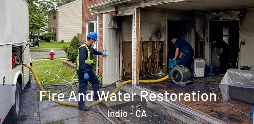 Fire And Water Restoration Indio - CA