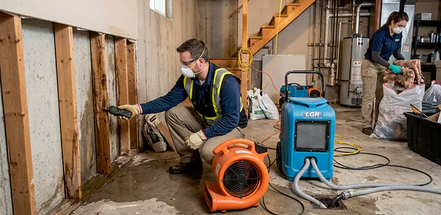 Basement Restoration After Water Damage in Indio