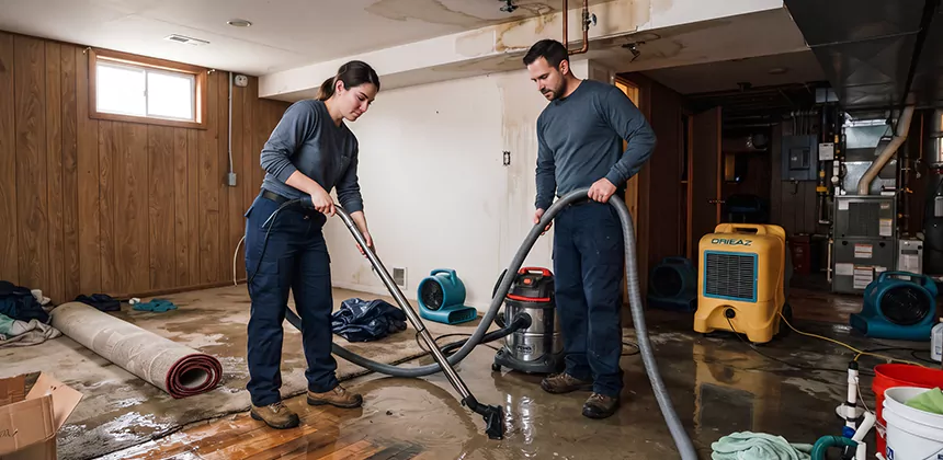 Frozen Pipe Burst Cleanup in Indio