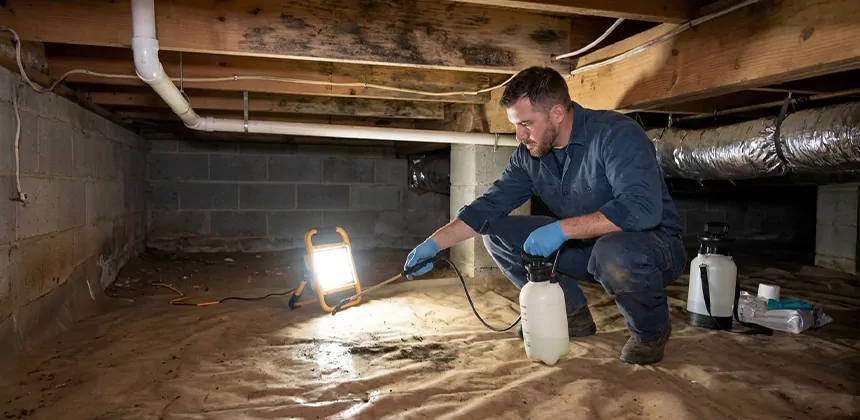 Crawl Space Mold Treatment in Indio