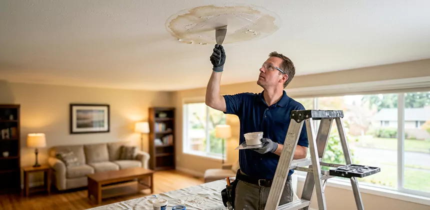 Ceiling Water Stain Repair in Indio