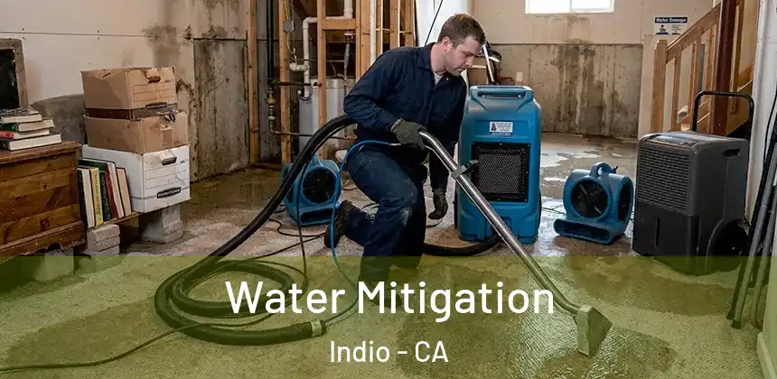 Water Mitigation Indio - CA